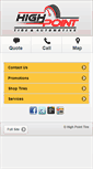 Mobile Screenshot of highpointtireservice.com